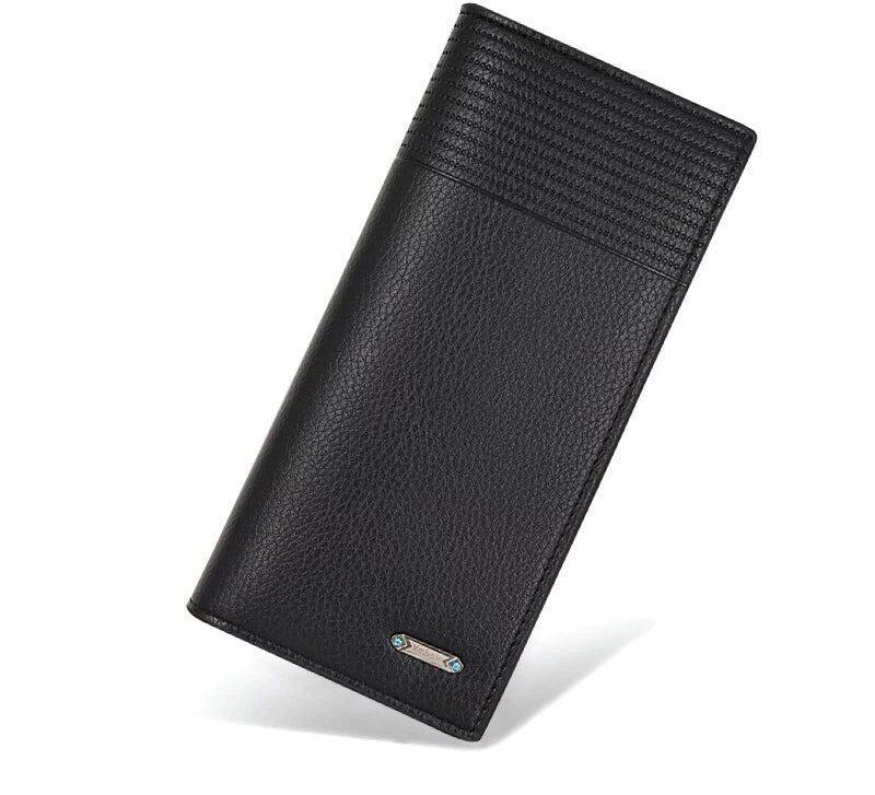 Men's Long Leather Wallet