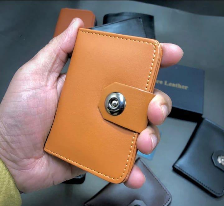 Plain Men's Leather Wallet