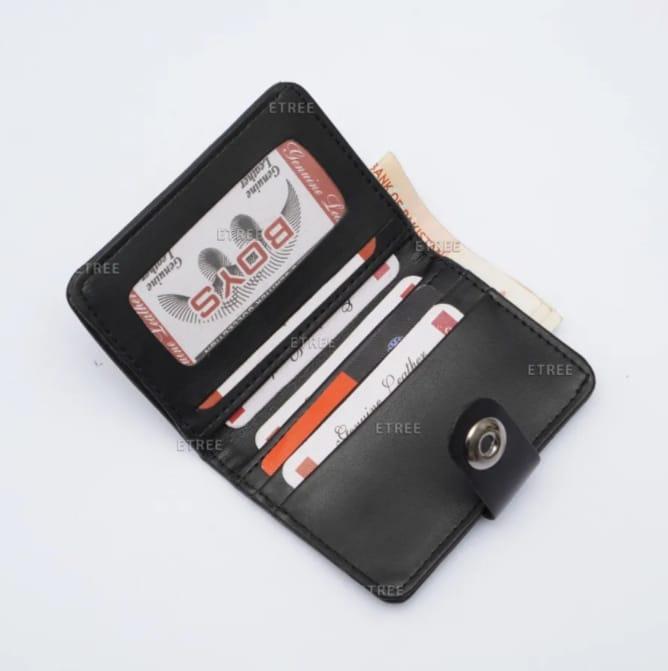 Plain Men's Leather Wallet