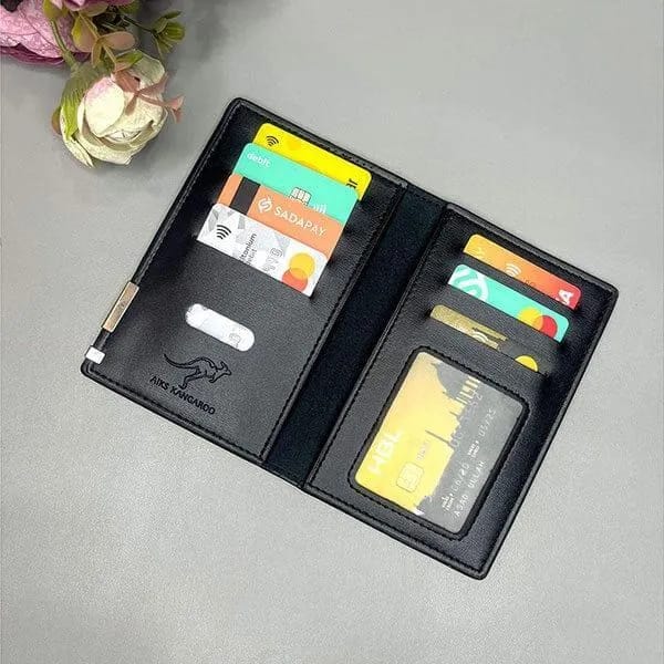 Mini Kangaroo Leather Wallet