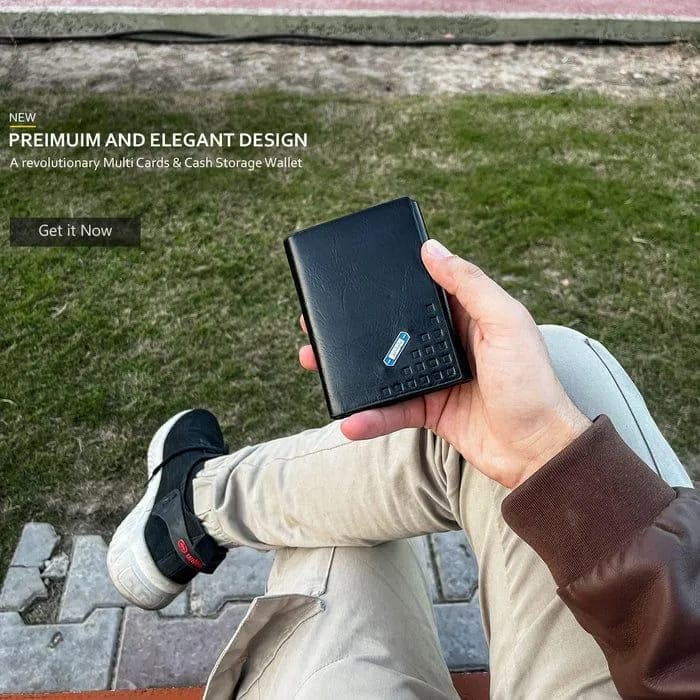 Men's Trifold Leather Wallet