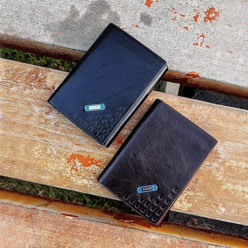 Men's Trifold Leather Wallet