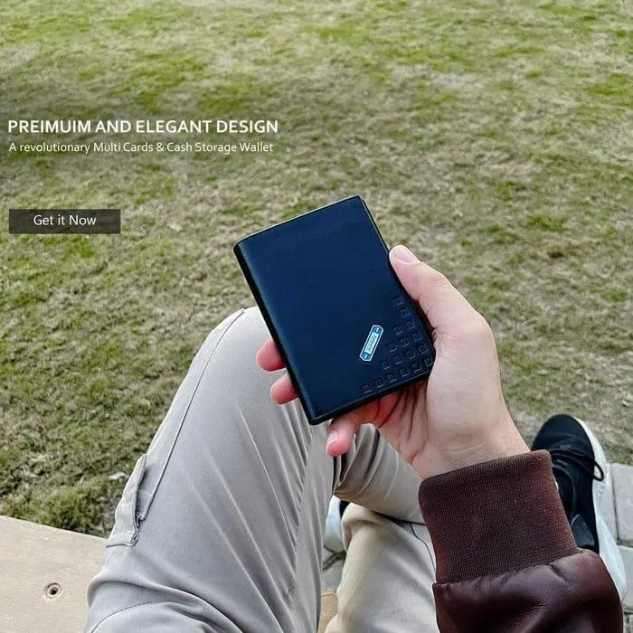 Men's Trifold Leather Wallet