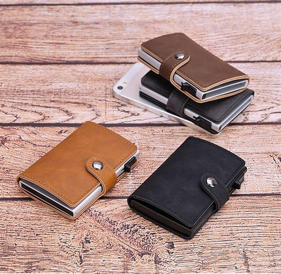 Men's PU Leather Bi-Fold Wallet - 1 Pc Pocket Friendly & Stylish