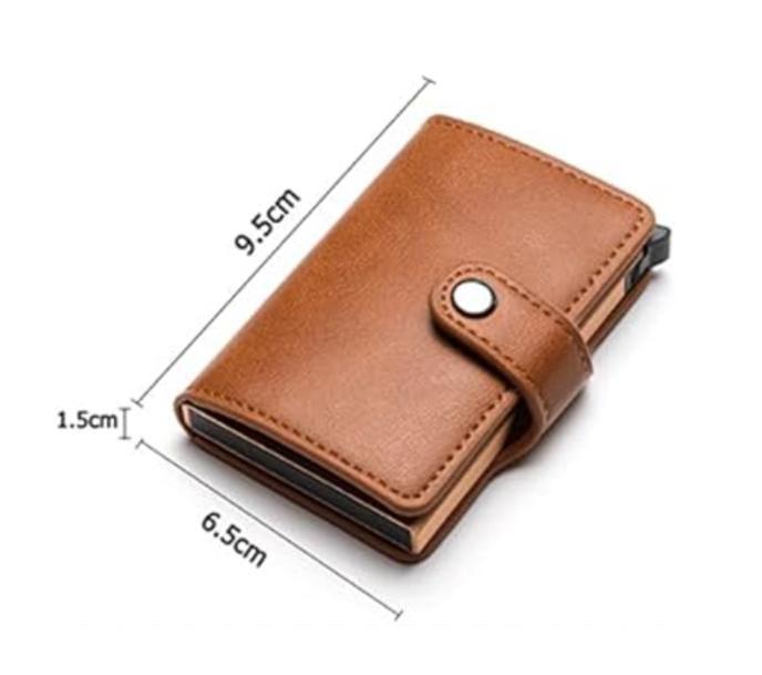 Men's PU Leather Bi-Fold Wallet - 1 Pc Pocket Friendly & Stylish